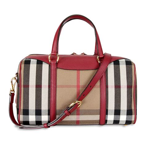 burberry red bowling bag|burberry clutches and evening bags.